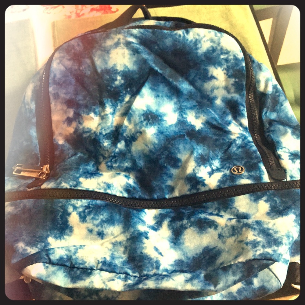 Lululemon tie dye 17L backpack